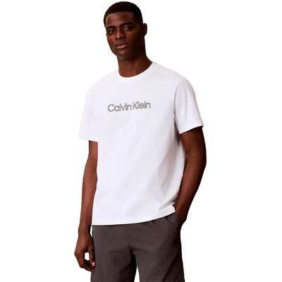 Calvin Klein Jeans Maglietta A Maniche Corte 20s Bright White M Calvin Klein Jeans Maglietta A Maniche Corte 20s Bright White M