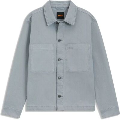 Boss Camicia A Maniche Lunghe Laredo 3 10281713 Open Grey M Boss Camicia A Maniche Lunghe Laredo 3 10281713 Open Grey M