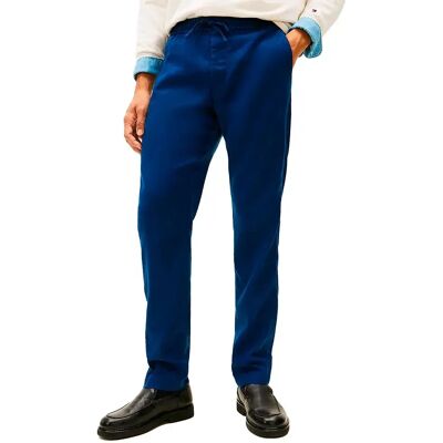 Tommy Hilfiger Pantaloni Harlem Sorona Linen Night Sky 34 Tommy Hilfiger Pantaloni Harlem Sorona Linen Night Sky 34