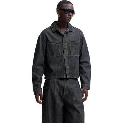 Jack & Jones Camicia Overshirt Bolt Grey Denim S Jack & Jones Camicia Overshirt Bolt Grey Denim S