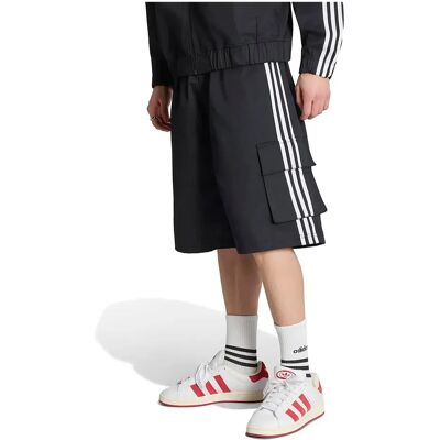 Adidas Originals Pantaloni Corti Cargo Adicolor Cotton Twill Black XL Adidas Originals Pantaloni Corti Cargo Adicolor Cotton Twill Black XL