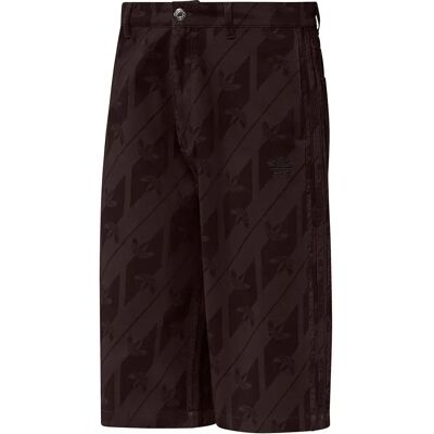 Adidas Originals Jeans Corti Monogram Aurora Coffee 35 Adidas Originals Jeans Corti Monogram Aurora Coffee 35