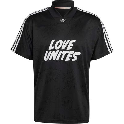 Adidas Originals Maglietta A Maniche Corte Pride Emb Jersey Black 2XL Adidas Originals Maglietta A Maniche Corte Pride Emb Jersey Black 2XL