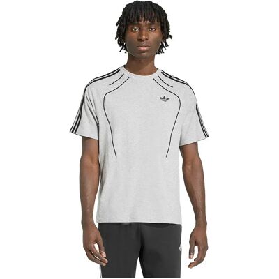 Adidas Originals Maglietta A Maniche Corte Spacer Teamgeist 26 Cutline Medium Grey Heather 2XL Adidas Originals Maglietta A Maniche Corte Spacer Teamgeist 26 Cutline Medium Grey Heather 2XL