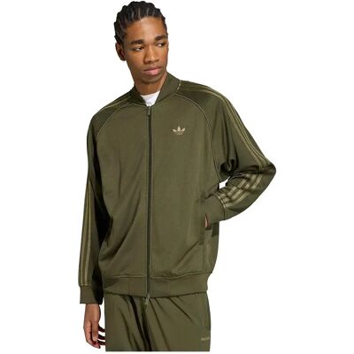 Adidas Originals Felpa Con Zip Sst Adicolor Classics Loose Track Night Cargo M Adidas Originals Felpa Con Zip Sst Adicolor Classics Loose Track Night Cargo M