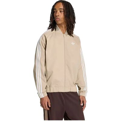 Adidas Originals Felpa Con Zip Sst Adicolor Classics Cotton Twill Track Khaki Three M Adidas Originals Felpa Con Zip Sst Adicolor Classics Cotton Twill Track Khaki Three M