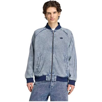 Adidas Originals Giacca Di Jeans Sst Track Light Denim XL Adidas Originals Giacca Di Jeans Sst Track Light Denim XL