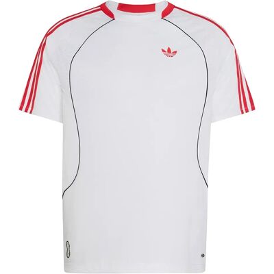 Adidas Originals Maglietta A Maniche Corte Teamgeist White / Pure Ruby 2XL Adidas Originals Maglietta A Maniche Corte Teamgeist White / Pure Ruby 2XL