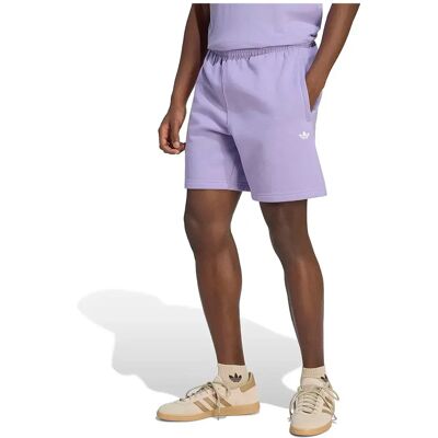 Adidas Originals Pantaloni Corti Trefoil Essentials 5´´ Fleece Magic Lilac XL Adidas Originals Pantaloni Corti Trefoil Essentials 5´´ Fleece Magic Lilac XL