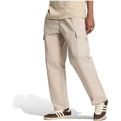 Adidas Originals Pantaloni Cargo Trefoil Essentials Khaki Three L Adidas Originals Pantaloni Cargo Trefoil Essentials Khaki Three L