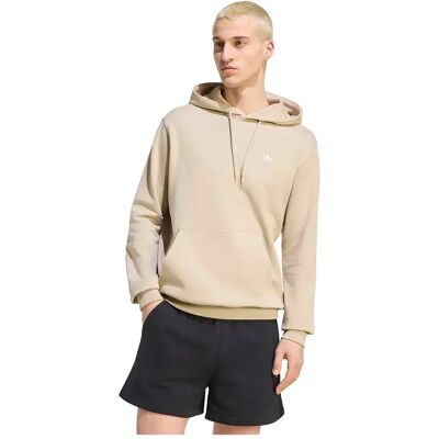 Adidas Originals Felpa Con Cappuccio Trefoil Essentials French Terry Khaki Three 2XL Adidas Originals Felpa Con Cappuccio Trefoil Essentials French Terry Khaki Three 2XL