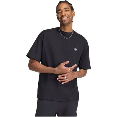 Adidas Originals Maglietta A Maniche Corte Trefoil Essentials Loose Black L Adidas Originals Maglietta A Maniche Corte Trefoil Essentials Loose Black L