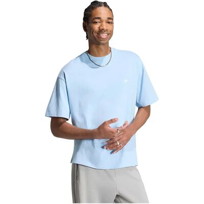 Adidas Originals Maglietta A Maniche Corte Trefoil Essentials Loose Clear Sky M Adidas Originals Maglietta A Maniche Corte Trefoil Essentials Loose Clear Sky M