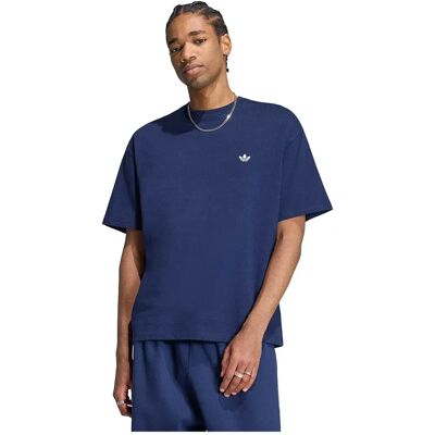 Adidas Originals Maglietta A Maniche Corte Trefoil Essentials Loose Night Indigo XL Adidas Originals Maglietta A Maniche Corte Trefoil Essentials Loose Night Indigo XL