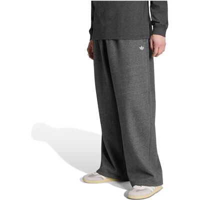 Adidas Originals Joggers Trefoil Essentials Melange Baggy Open Hem Dark Grey Heather S Adidas Originals Joggers Trefoil Essentials Melange Baggy Open Hem Dark Grey Heather S