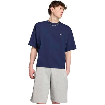 Adidas Originals Maglietta A Maniche Corte Trefoil Essentials Oversized Night Indigo 2XL Adidas Originals Maglietta A Maniche Corte Trefoil Essentials Oversized Night Indigo 2XL