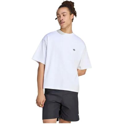 Adidas Originals Maglietta A Maniche Corte Trefoil Essentials Oversized White M Adidas Originals Maglietta A Maniche Corte Trefoil Essentials Oversized White M