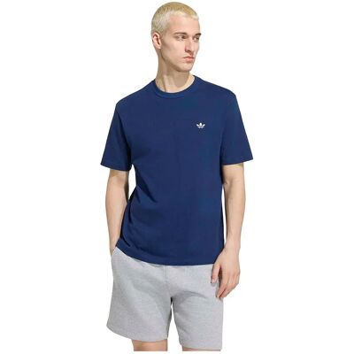 Adidas Originals Maglietta A Maniche Corte Trefoil Essentials Night Indigo L Adidas Originals Maglietta A Maniche Corte Trefoil Essentials Night Indigo L