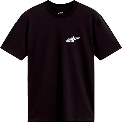 Alpinestars Maglietta A Maniche Corte Meteor Black XS Alpinestars Maglietta A Maniche Corte Meteor Black XS