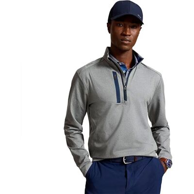 Polo Ralph Lauren Felpa Con Mezza Zip 785a96937 Metalic Grey Heather S Polo Ralph Lauren Felpa Con Mezza Zip 785a96937 Metalic Grey Heather S