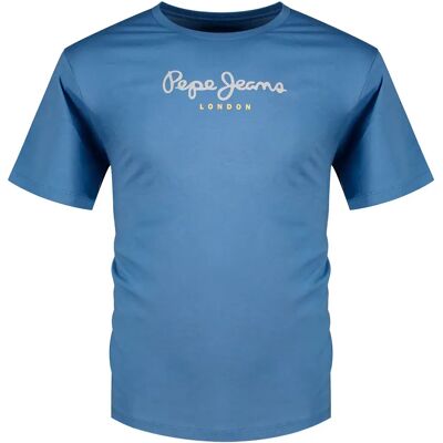 Pepe Jeans Maglietta A Maniche Corte Eggo N Sea Blue 2XL Pepe Jeans Maglietta A Maniche Corte Eggo N Sea Blue 2XL