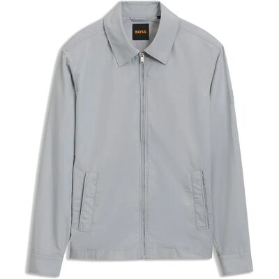 Boss Camicia Lutti 10279518 Open Grey 2XL Boss Camicia Lutti 10279518 Open Grey 2XL
