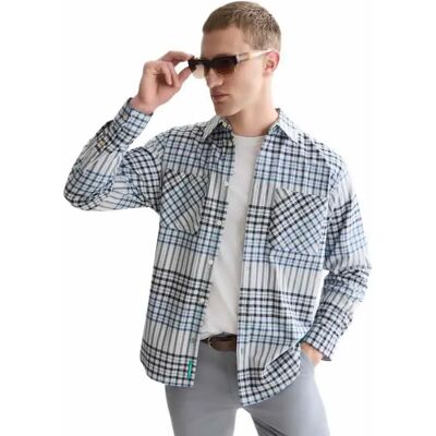 Scotch & Soda Camicia A Maniche Lunghe 183713 Grey Dawn Check M Scotch & Soda Camicia A Maniche Lunghe 183713 Grey Dawn Check M