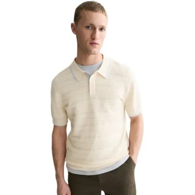 Scotch & Soda Polo A Maniche Corte 183788 Regular Fit Eggnog 2XL Scotch & Soda Polo A Maniche Corte 183788 Regular Fit Eggnog 2XL