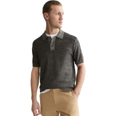 Scotch & Soda Polo A Maniche Corte 183789 Regular Fit Meteorite 2XL Scotch & Soda Polo A Maniche Corte 183789 Regular Fit Meteorite 2XL