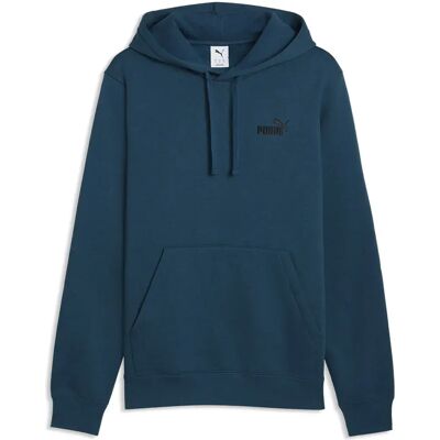 Puma Felpa Con Cappuccio Essential Small Nº1 Logo Midnight Petrol M Puma Felpa Con Cappuccio Essential Small Nº1 Logo Midnight Petrol M