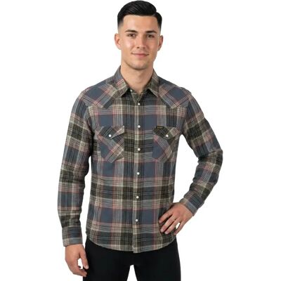 Wrangler Camicia A Maniche Lunghe Western Soft Brown 3XL Wrangler Camicia A Maniche Lunghe Western Soft Brown 3XL