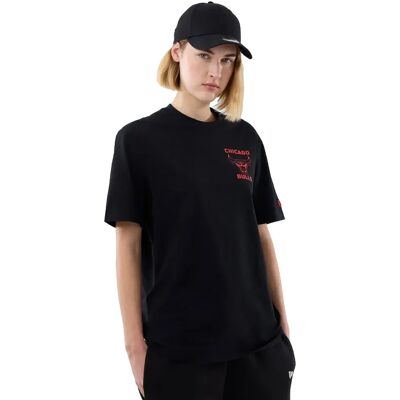 New Era Maglietta A Maniche Corte Nba Court Graphc Reg Chicago Bulls Black L New Era Maglietta A Maniche Corte Nba Court Graphc Reg Chicago Bulls Black L