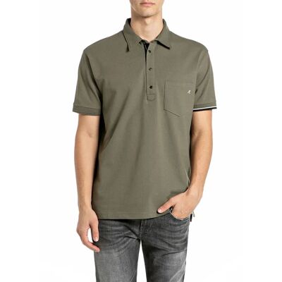 Replay Polo A Maniche Corte M13l6.000.00kznw Ivy Green 2XL Replay Polo A Maniche Corte M13l6.000.00kznw Ivy Green 2XL