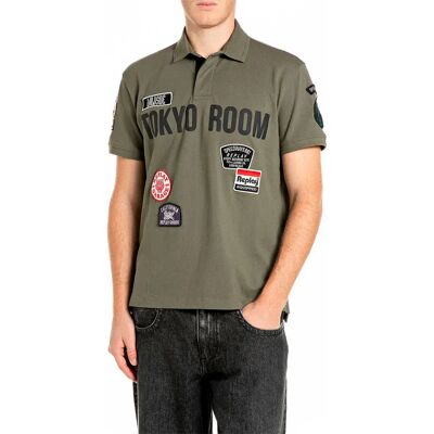 Replay Polo A Maniche Corte M13l5.001.00kznw Ivy Green L Replay Polo A Maniche Corte M13l5.001.00kznw Ivy Green L