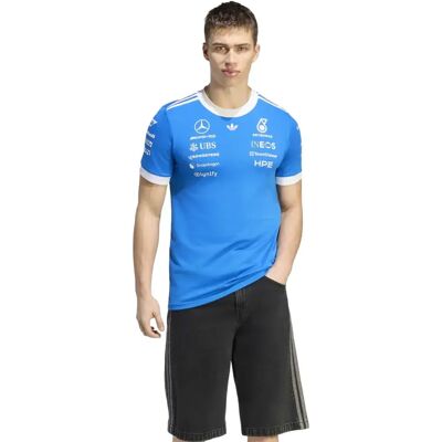 Adidas Maglietta A Maniche Corte Mercedes-amg Petronas F1 Team Blue Wonder Driver Jersey Bluebird / White L Adidas Maglietta A Maniche Corte Mercedes-amg Petronas F1 Team Blue Wonder Driver Jersey Bluebird / White L