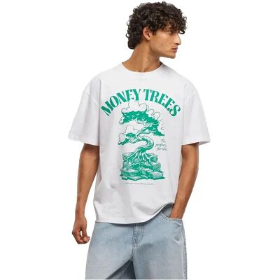 Mister Tee Maglietta A Maniche Corte Green Money Trees Oversize White 2XL Mister Tee Maglietta A Maniche Corte Green Money Trees Oversize White 2XL