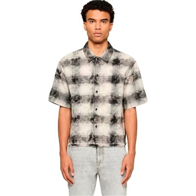 Urban Classics Camicia A Maniche Corte Tb81 Black 5XL Urban Classics Camicia A Maniche Corte Tb81 Black 5XL