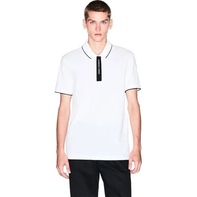Armani Polo A Maniche Corte Xm001285_af12481 Off White XS Armani Polo A Maniche Corte Xm001285_af12481 Off White XS