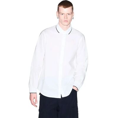 Armani Camicia A Maniche Lunghe Xm003519_af24533 Off White XS Armani Camicia A Maniche Lunghe Xm003519_af24533 Off White XS