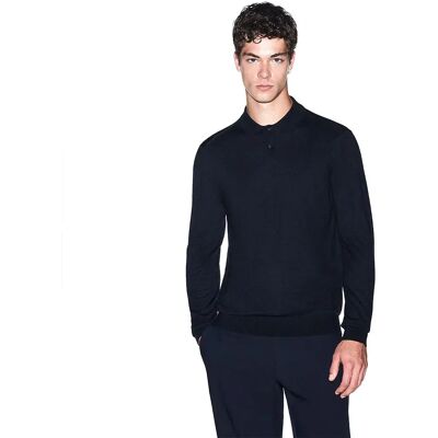 Armani Polo A Maniche Lunghe Xm003569_af28778 Deep Navy XS Armani Polo A Maniche Lunghe Xm003569_af28778 Deep Navy XS