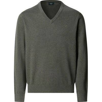 Hackett Maglione Con Scollo A V Hm7000115 Olive Green 2XL Hackett Maglione Con Scollo A V Hm7000115 Olive Green 2XL