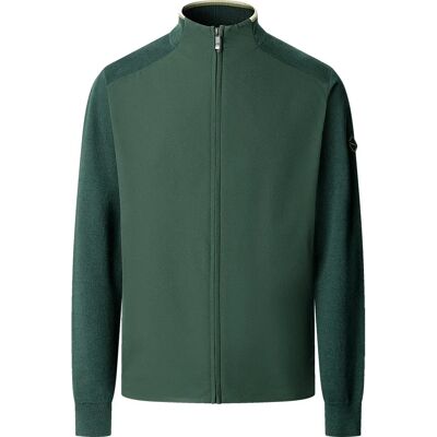 Hackett Maglione Con Zip Completo Hm7000236 Forest Green L Hackett Maglione Con Zip Completo Hm7000236 Forest Green L