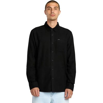 Volcom Camicia A Maniche Lunghe Caden Solid Antique Black XL Volcom Camicia A Maniche Lunghe Caden Solid Antique Black XL