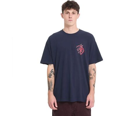 Volcom Maglietta A Maniche Corte Gelstone Loose Marine XL Volcom Maglietta A Maniche Corte Gelstone Loose Marine XL