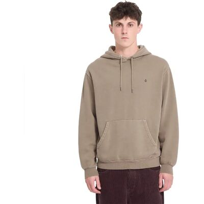 Volcom Felpa Con Cappuccio Single Stone Pw Earth M Volcom Felpa Con Cappuccio Single Stone Pw Earth M