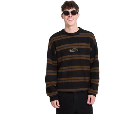 Volcom Maglione Striperstand Black XL Volcom Maglione Striperstand Black XL