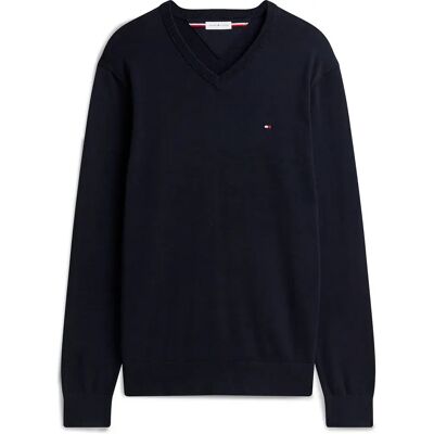 Tommy Hilfiger Maglione Con Scollo A V Mw0mw229 Desert Sky 2XL Tommy Hilfiger Maglione Con Scollo A V Mw0mw229 Desert Sky 2XL