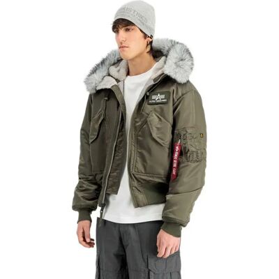 Alpha Industries Giacca 45p Custom Mud Olive M Alpha Industries Giacca 45p Custom Mud Olive M