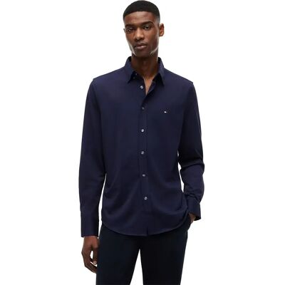 Tommy Hilfiger Camicia A Maniche Lunghe Mw0mw1059 Carbon Navy 2XL Tommy Hilfiger Camicia A Maniche Lunghe Mw0mw1059 Carbon Navy 2XL