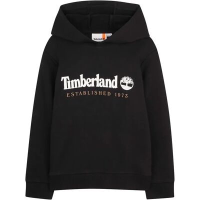 Timberland Felpa Con Cappuccio T60975 Black 6 Anni Timberland Felpa Con Cappuccio T60975 Black 6 Anni